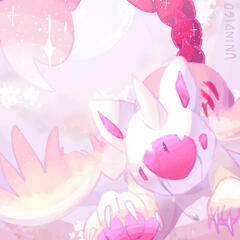 OLD! painted, pastel colours